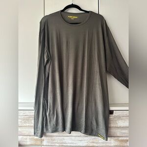 Firm Grip Long Sleeve Performance Shirt XL Olive NWOT